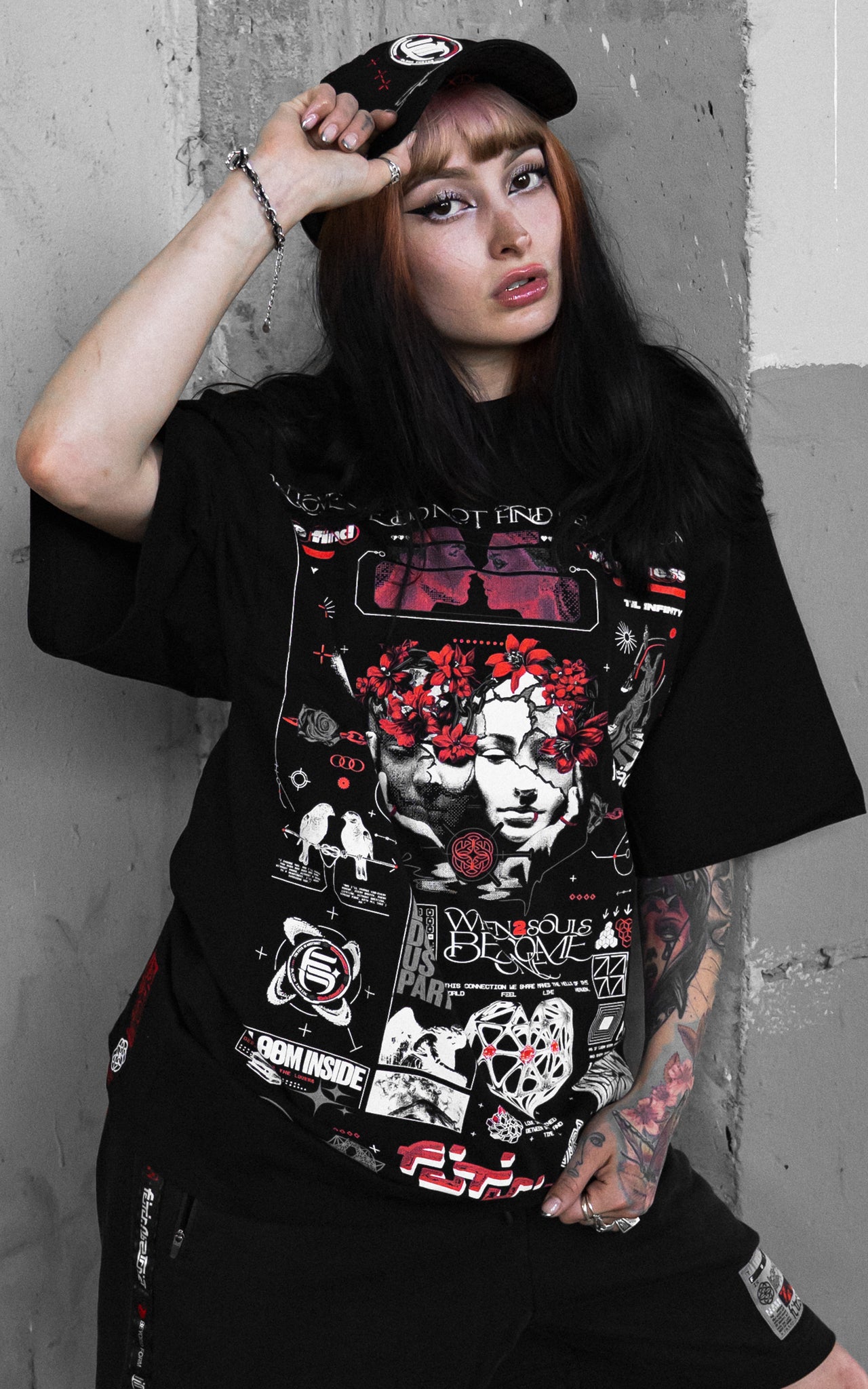 TIL_INFINITY V2 :: BLK TEE // 260gsm [SHIPS 8/22]