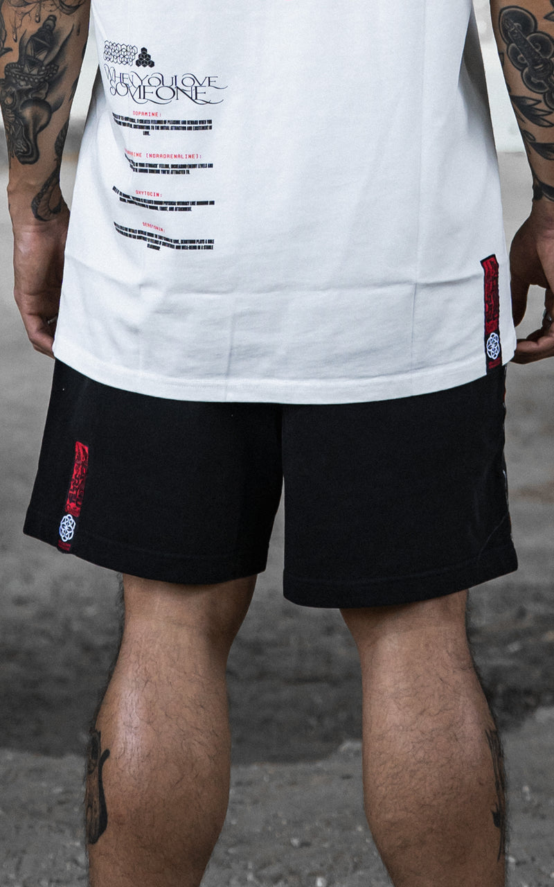 BEYOND_FORM [V1] :: ACIDWASH.SHORTS // above-knee fit 340GSM