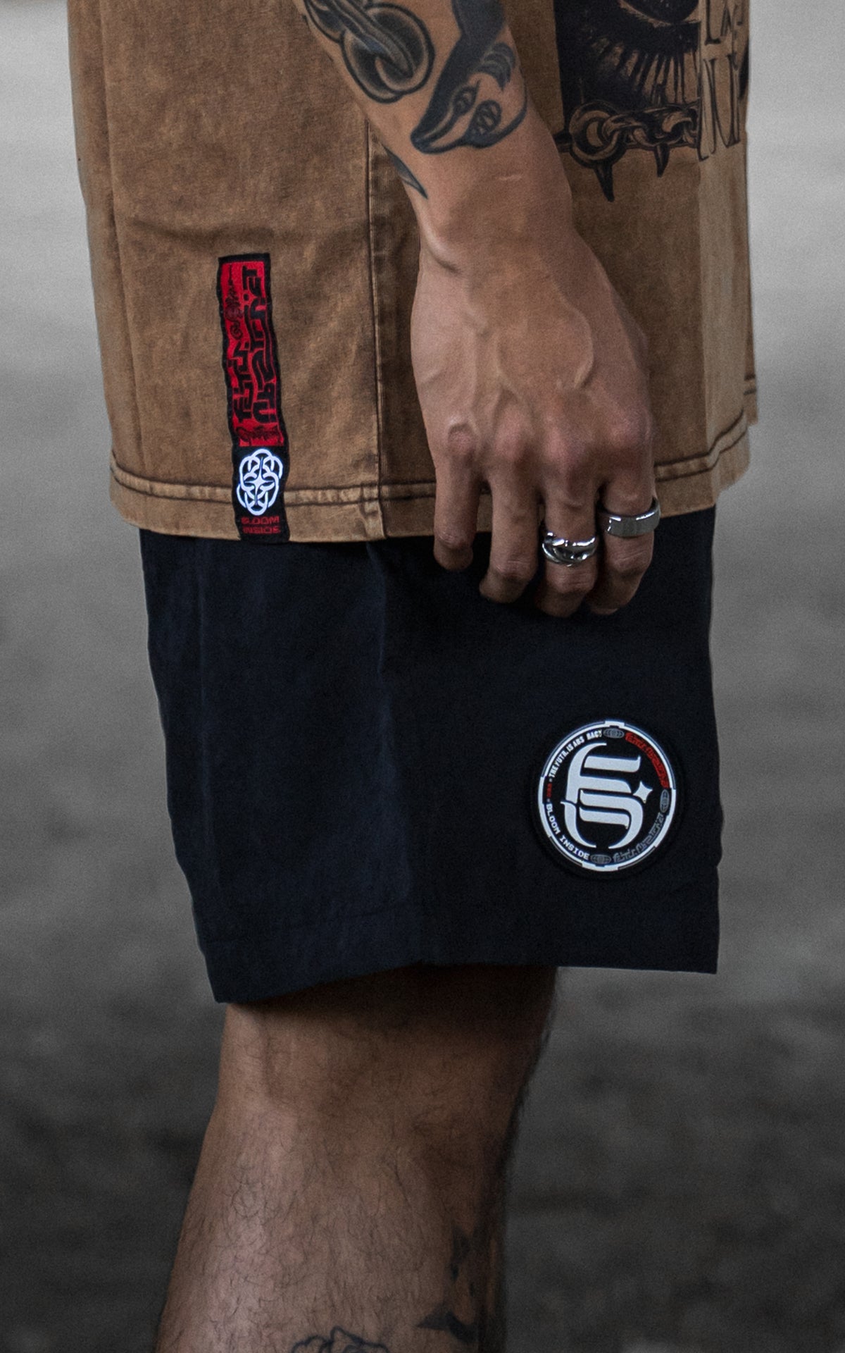 ORIGINAL_THOUGHT [V1] :: SUEDE.SHORTS // mesh.lined