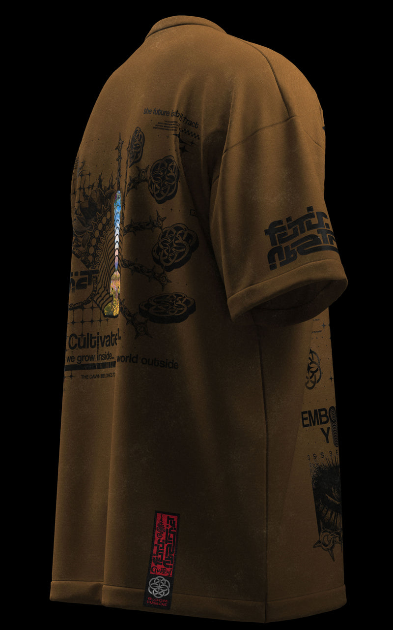 BLOOM_INSIDE [V1] :: STONEWASH TEE // 260gsm