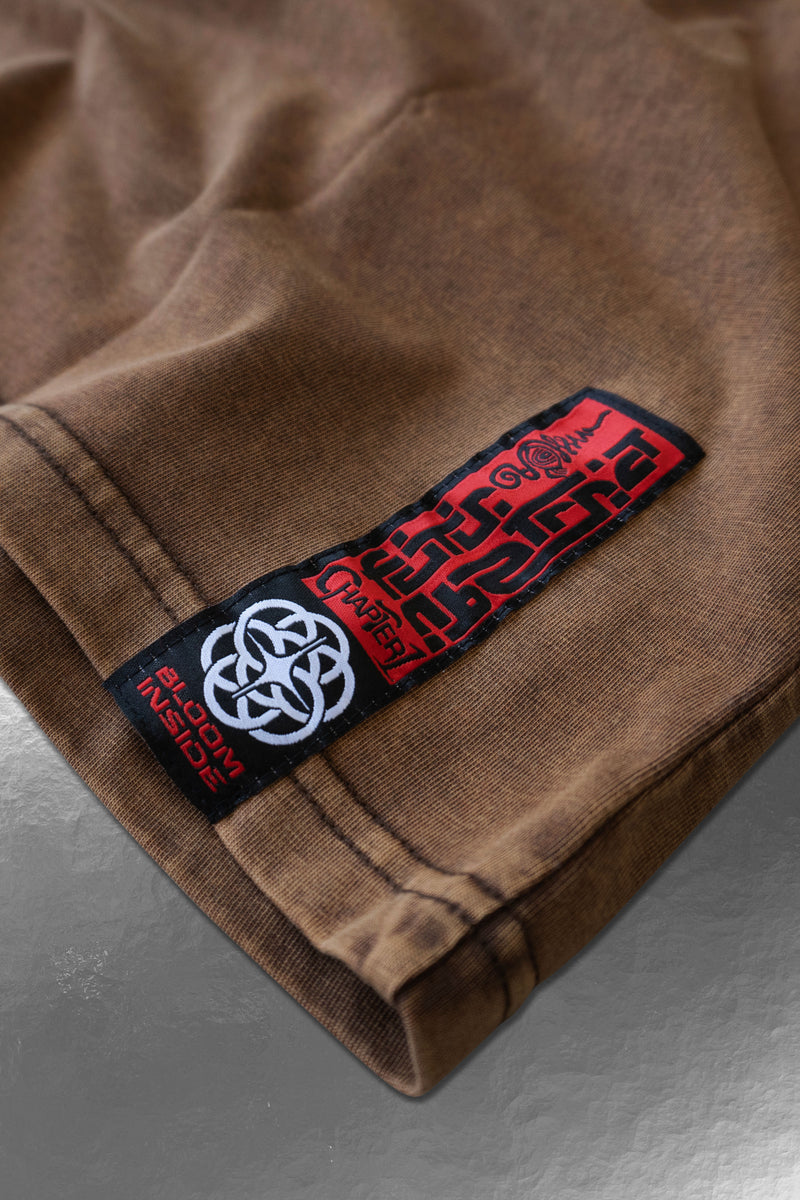 BLOOM_INSIDE [V1] :: STONEWASH TEE // 260gsm - Gallery image 6