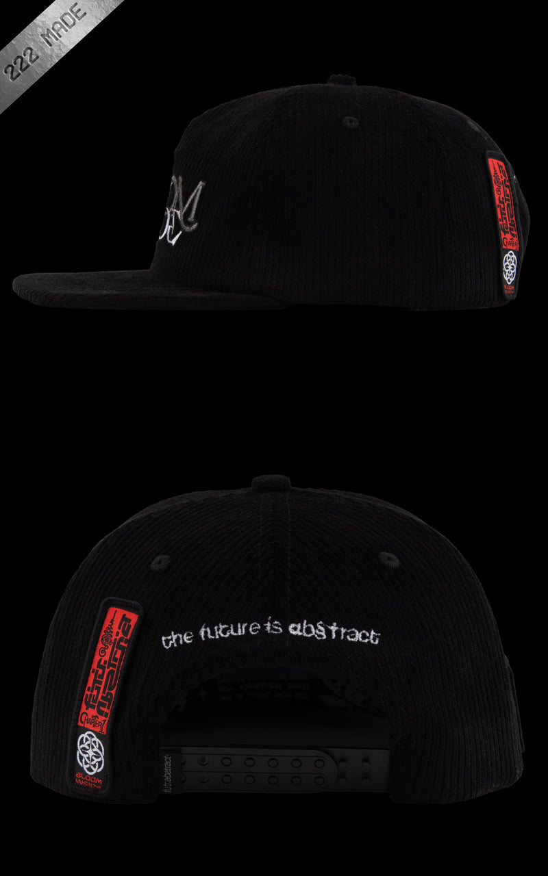 BLOOM_INSIDE [V1] :: BLK // CORDUROY_HAT