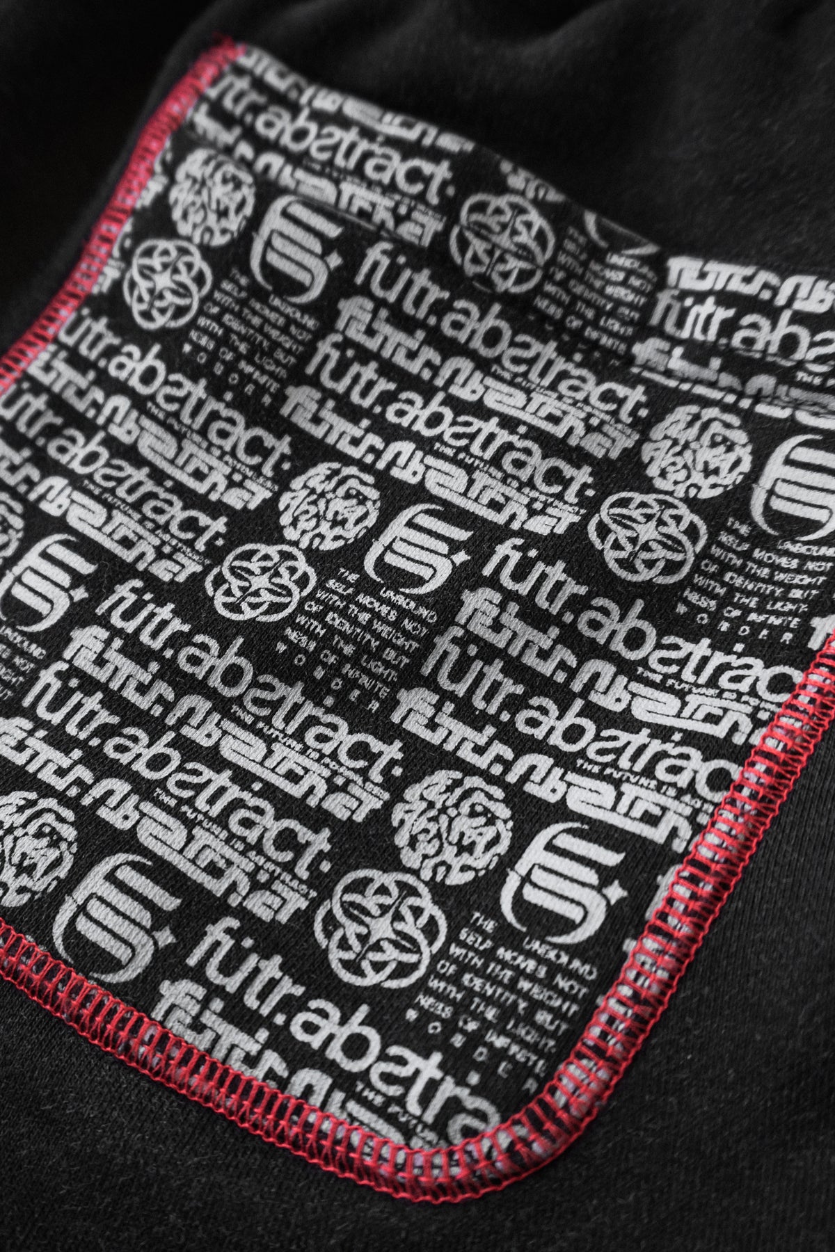 BEYOND_FORM [V1] :: ACIDWASH.SHORTS // above-knee fit 340GSM - Gallery image 3