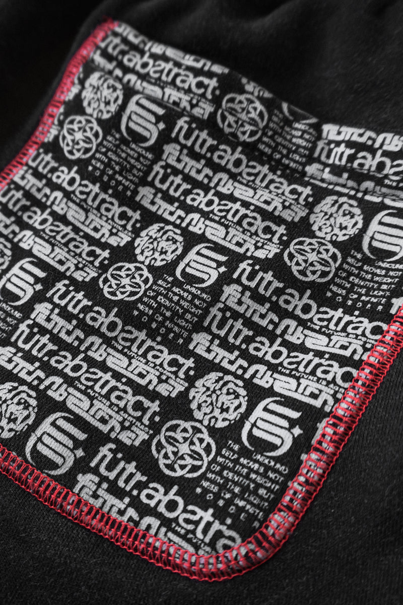 BEYOND_FORM [V1] :: ACIDWASH.SHORTS // above-knee fit 340GSM - Gallery image 3