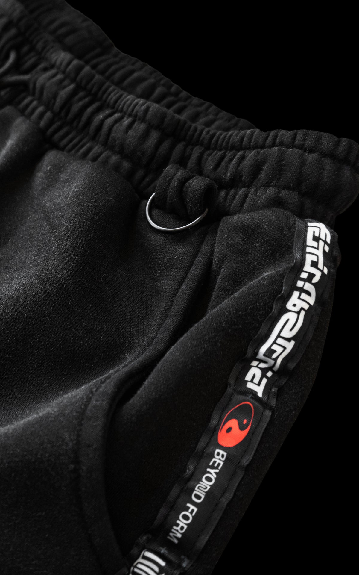 BEYOND_FORM [V1] :: ACIDWASH.SHORTS // above-knee fit 340GSM