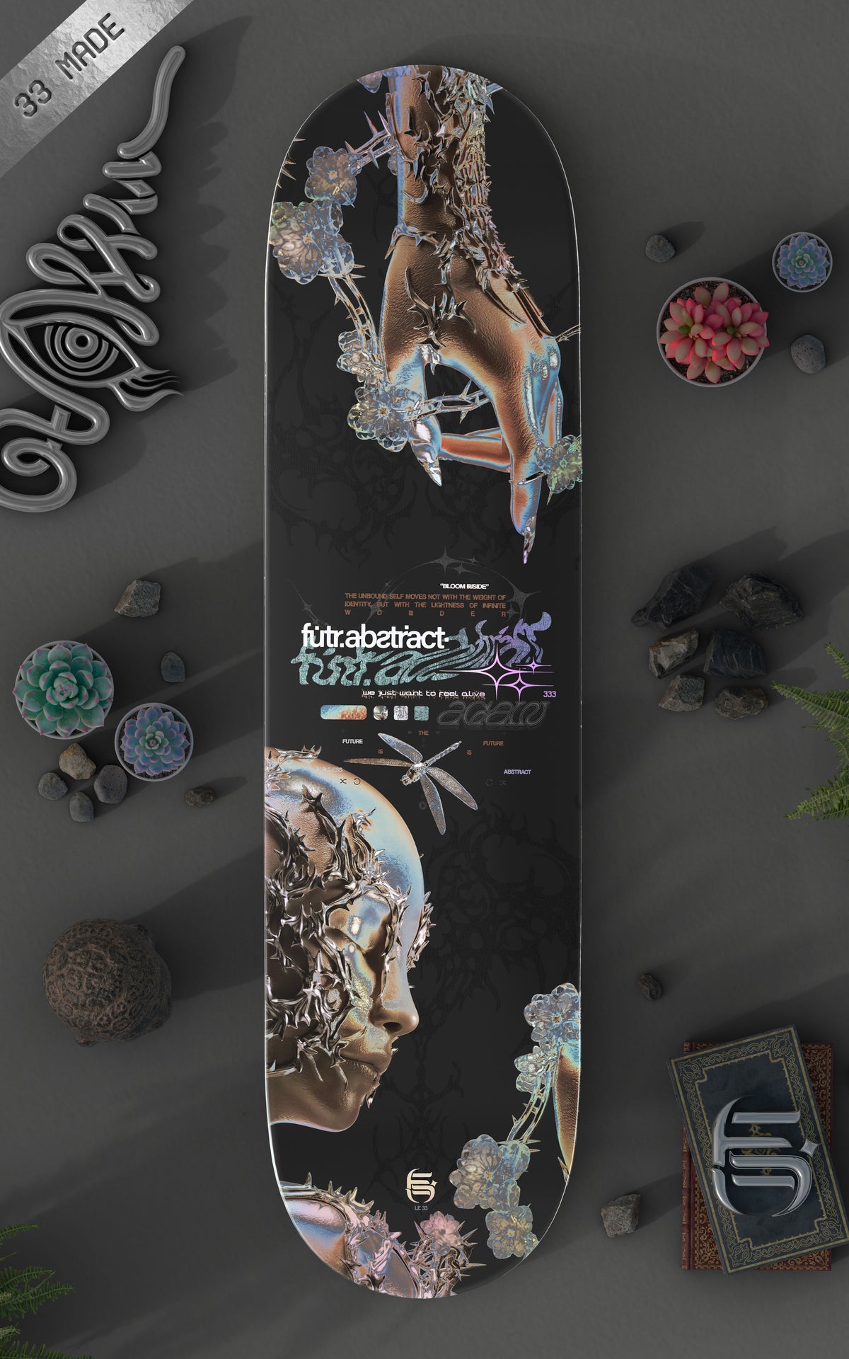 METAMORPHOSIS V2 [ALIVE AGAIN] :: 8” HOLO DECK LE 33