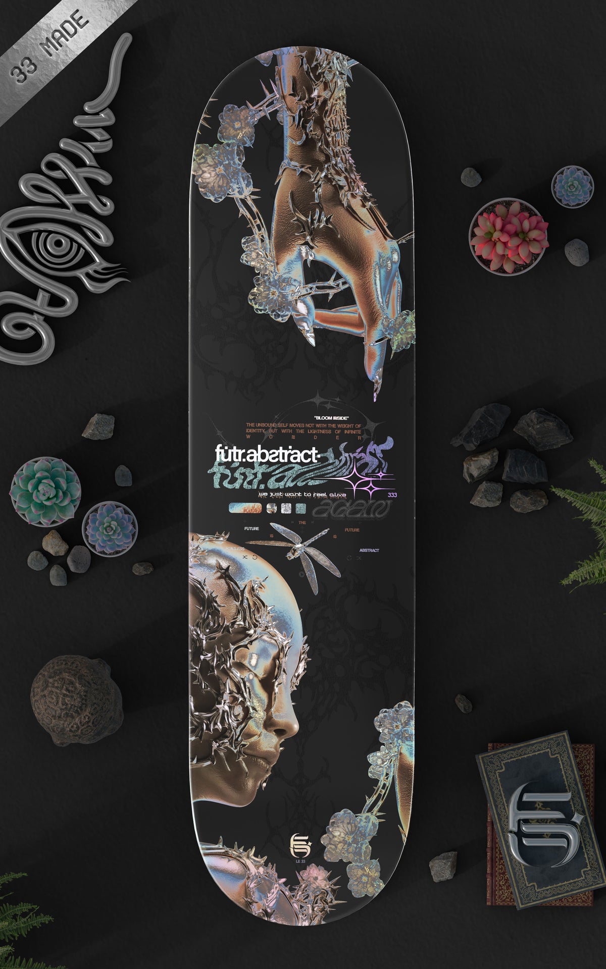 METAMORPHOSIS V2 [ALIVE AGAIN] :: 8” HOLO DECK LE 33