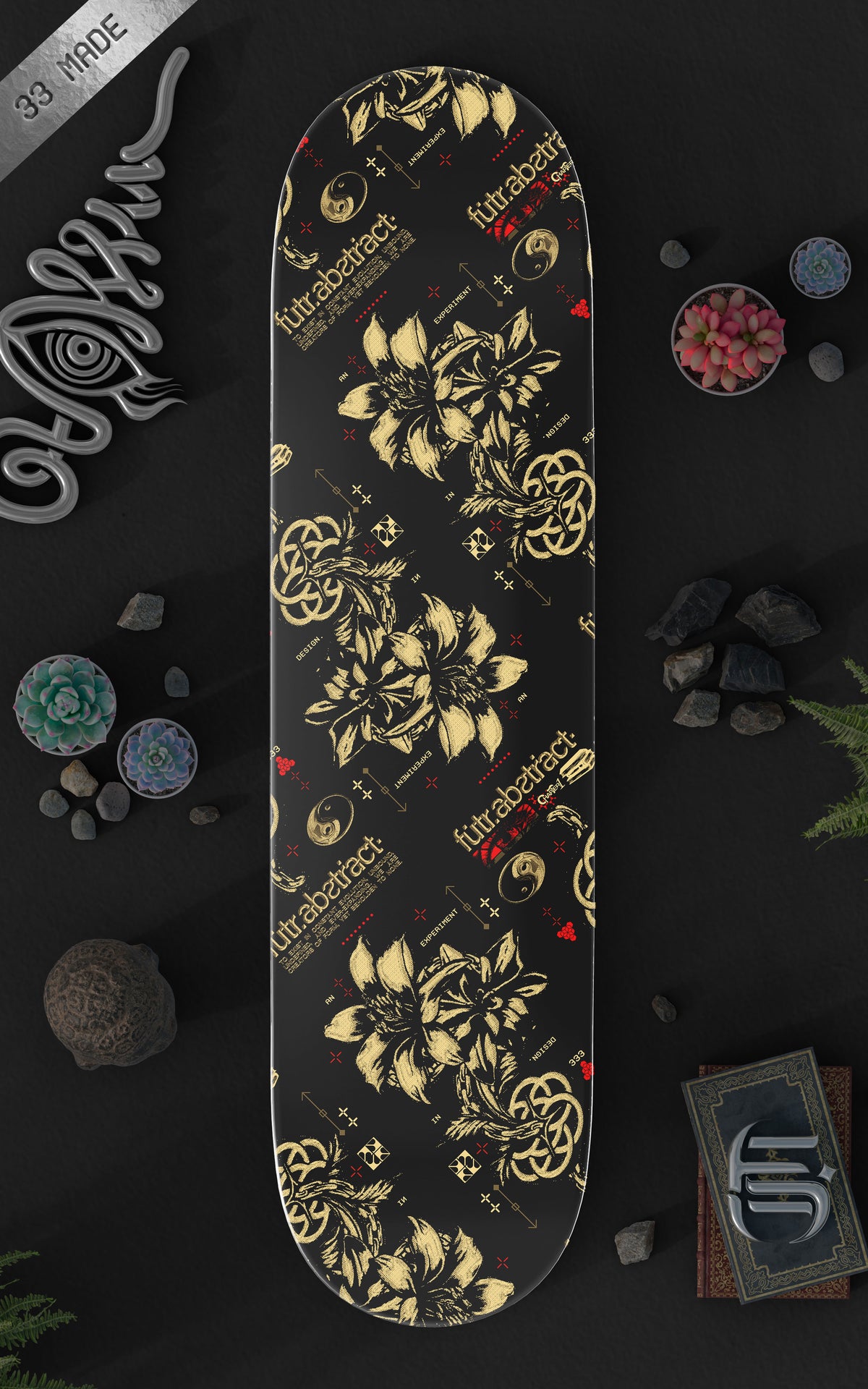 SEED BLOOM [V2] :: 8” NATRUAL DECK LE 33