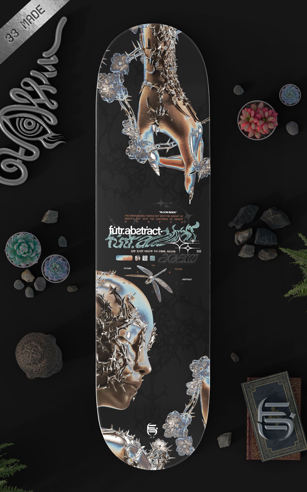 METAMORPHOSIS [ALIVE AGAIN] :: 8” BLK DECK LE 33