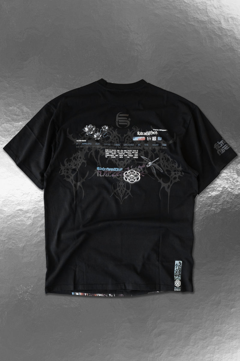 METAMORPHOSIS [ALIVE AGAIN] :: BLK TEE // 260gsm - Gallery image 2