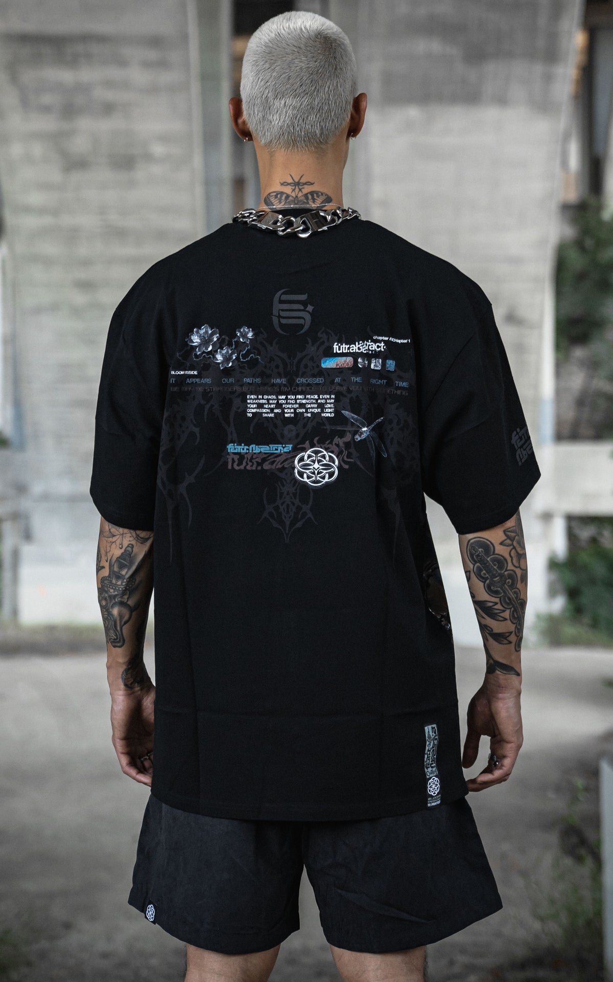 METAMORPHOSIS [ALIVE AGAIN] :: BLK TEE // 260gsm