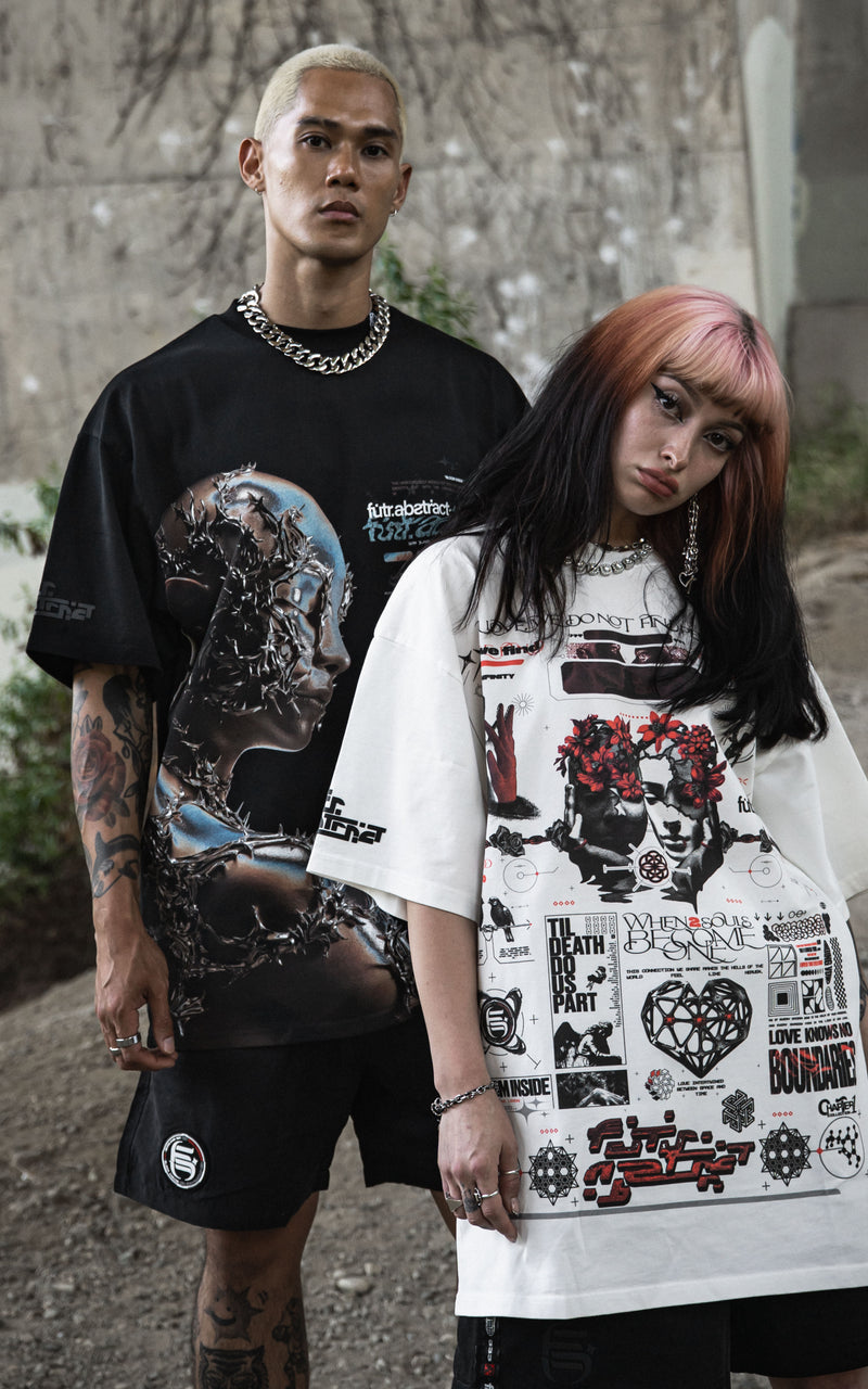 METAMORPHOSIS [ALIVE AGAIN] :: BLK TEE // 260gsm