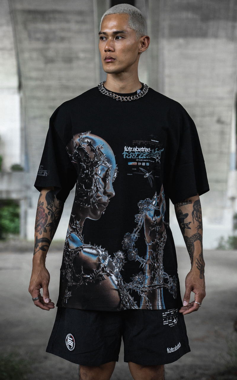 METAMORPHOSIS [ALIVE AGAIN] :: BLK TEE // 260gsm