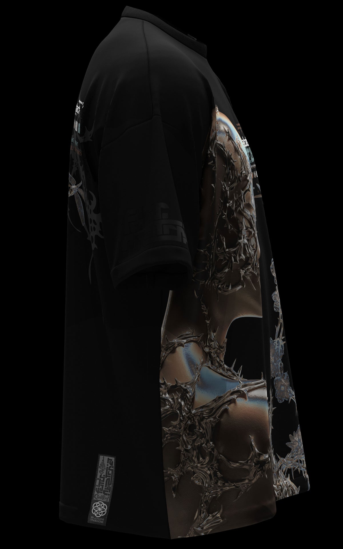 METAMORPHOSIS [ALIVE AGAIN] :: BLK TEE // 260gsm