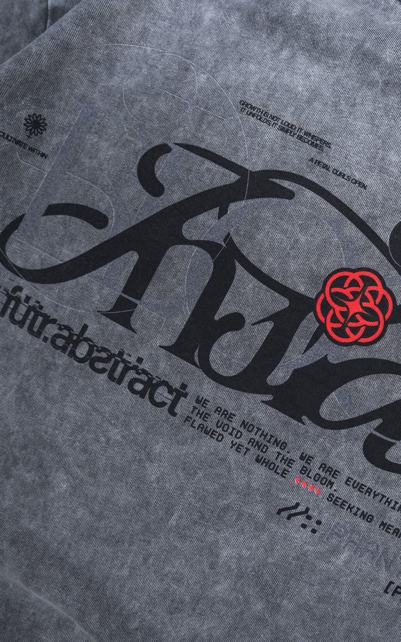 PHANTOM_ROOTS [V2] :: STONEWASH TEE // 260gsm - Gallery image 5