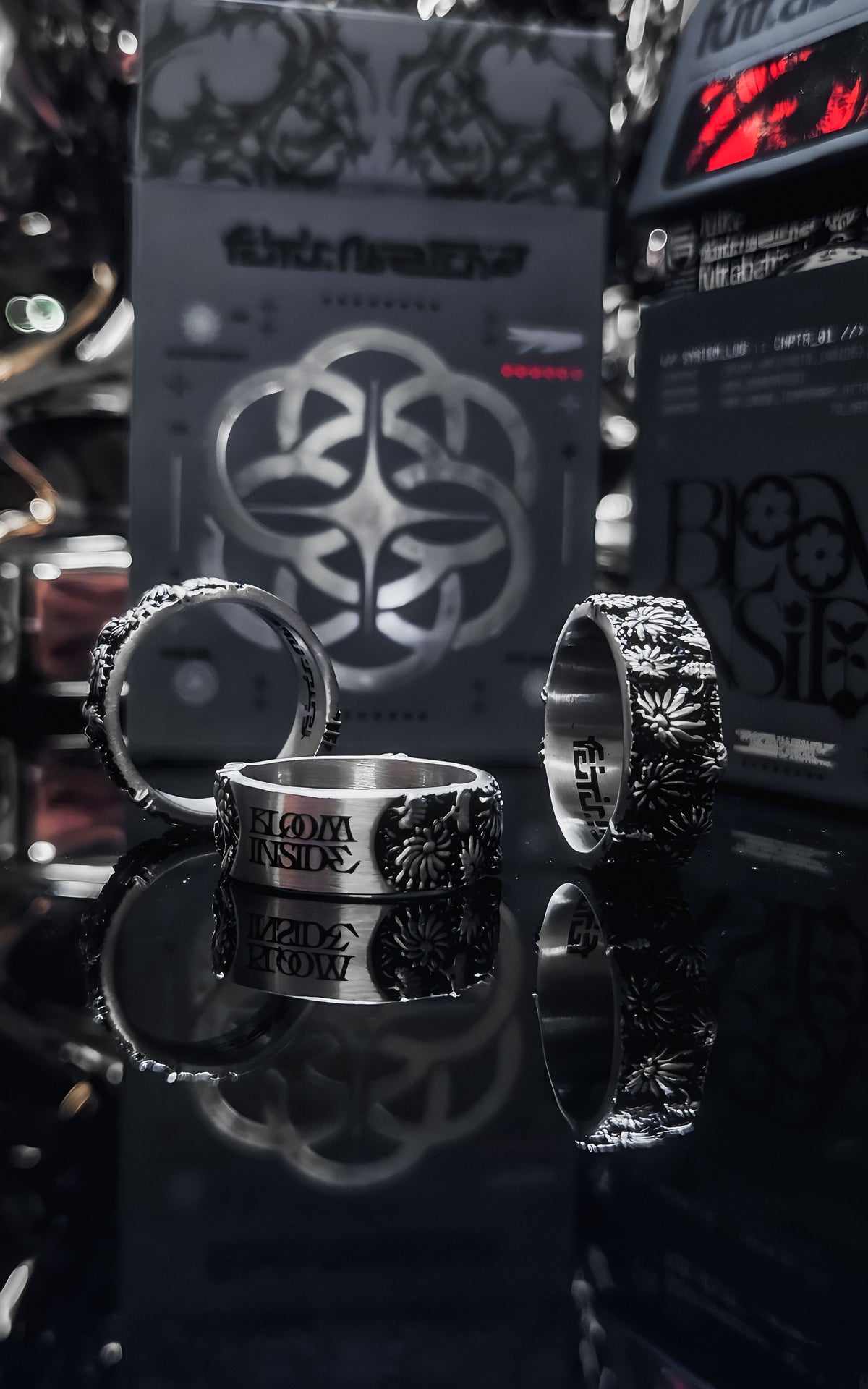 ART_IFACT_001 :: BLOOM_INSIDE RING w/ FUTR CASE
