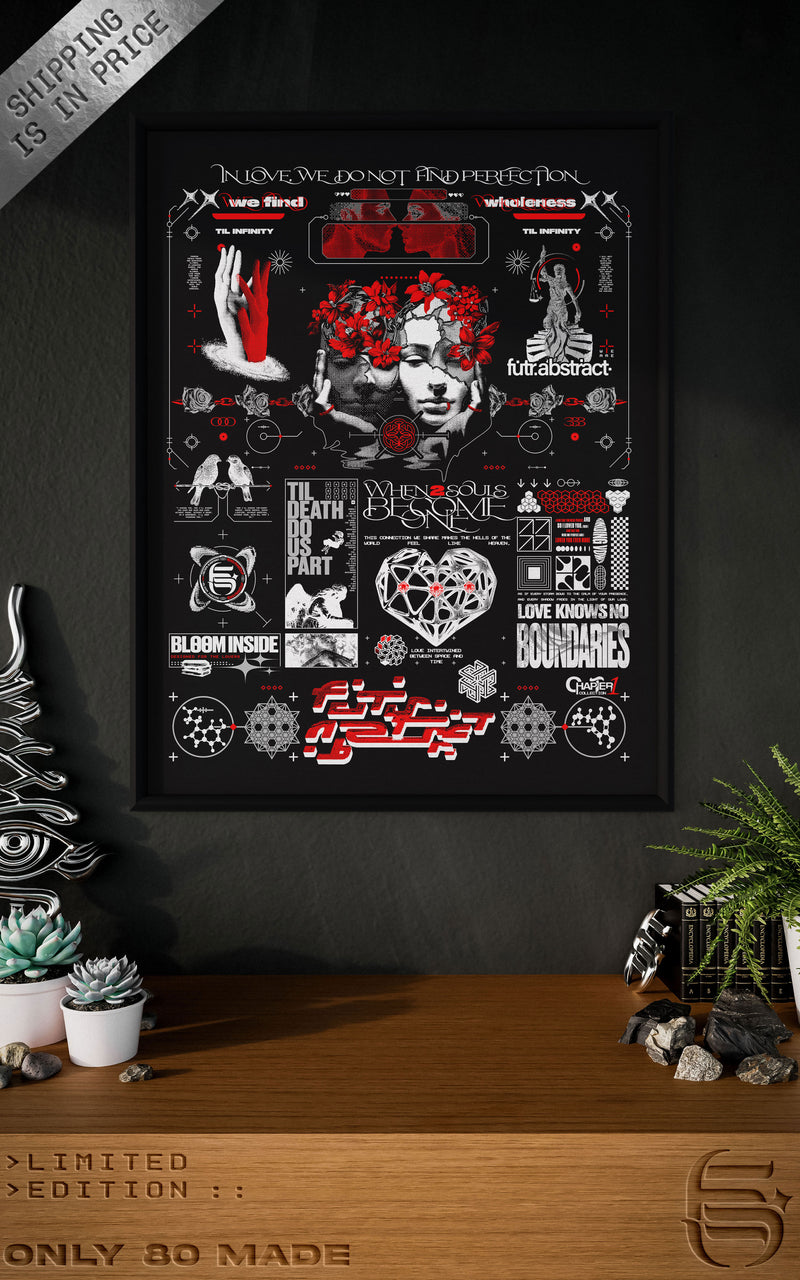 TIL_INFINITY [V1] :: BLK // FRAMED_CANVAS