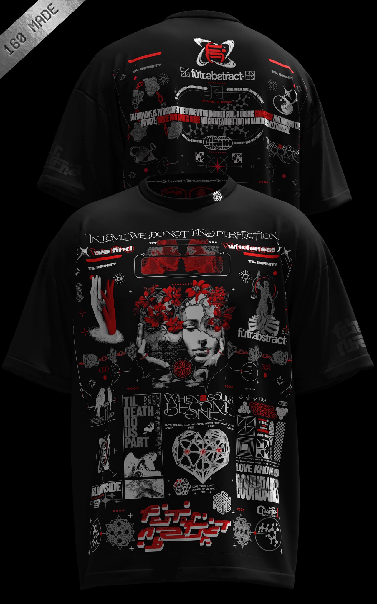 TIL_INFINITY V2 :: BLK TEE // 260gsm [SHIPS 8/22]