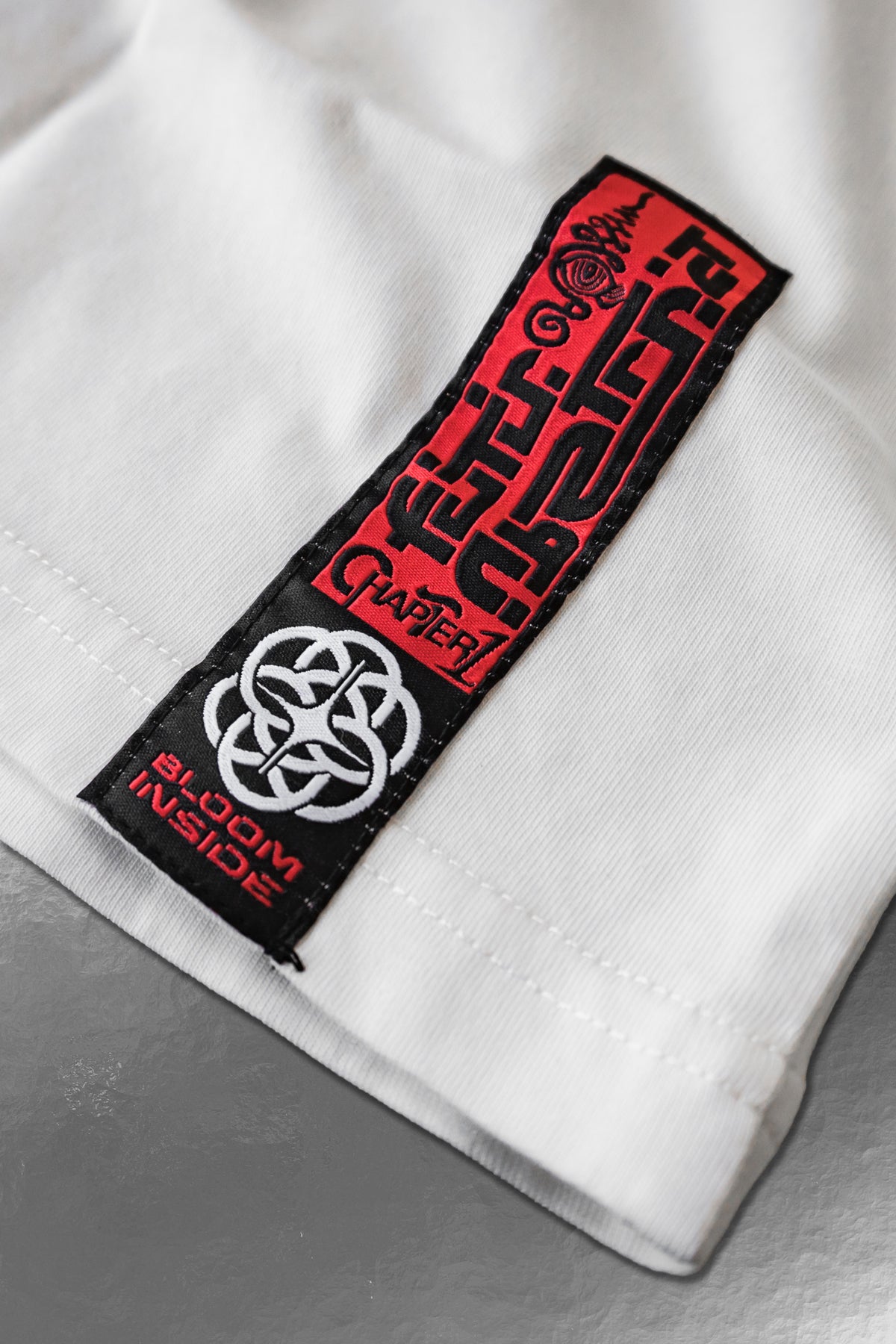 TIL_INFINITY V1 :: WHITE TEE // 260gsm - Gallery image 4